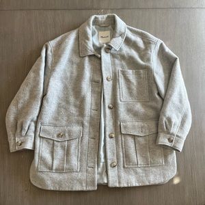Gray coat